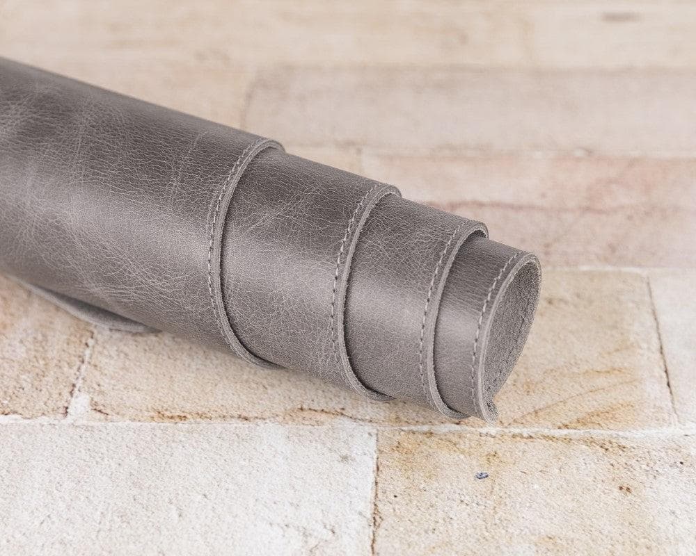 Schreibtischunterlage aus echtem Leder, 37 x 80