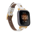 Fitbit-Armbänder aus Leder – Ferro Gold Trok-Stil