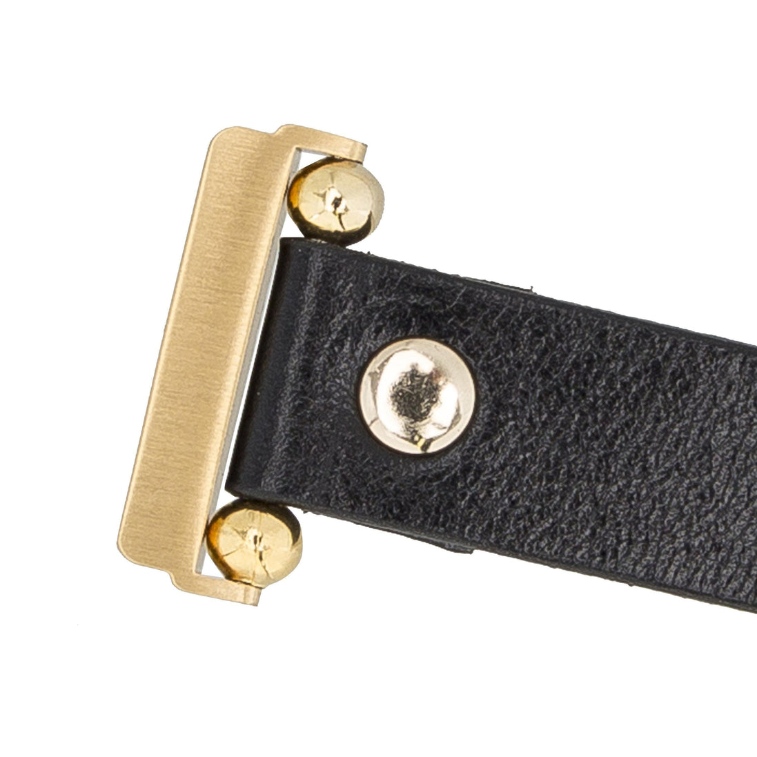 Fitbit-Armbänder aus Leder – Ferro Gold Trok-Stil