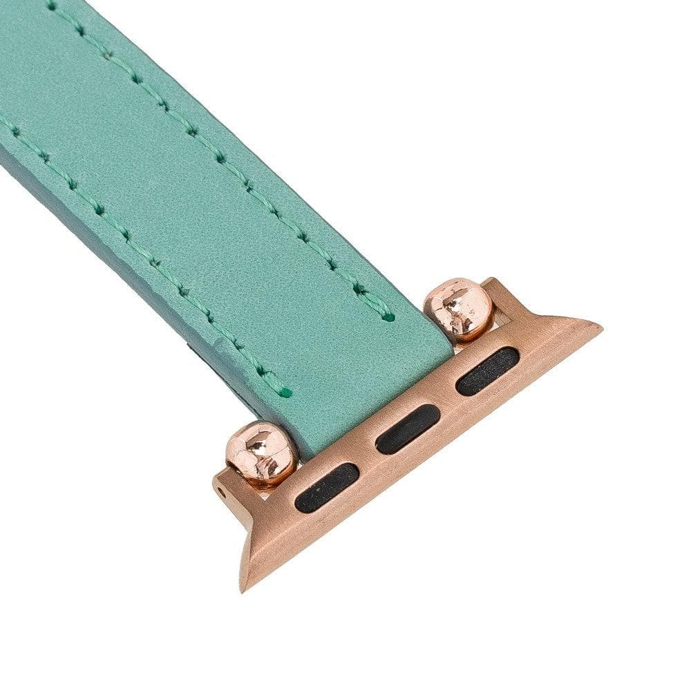 Fitbit-Armbänder aus Leder – Ferro Rose Trok-Stil