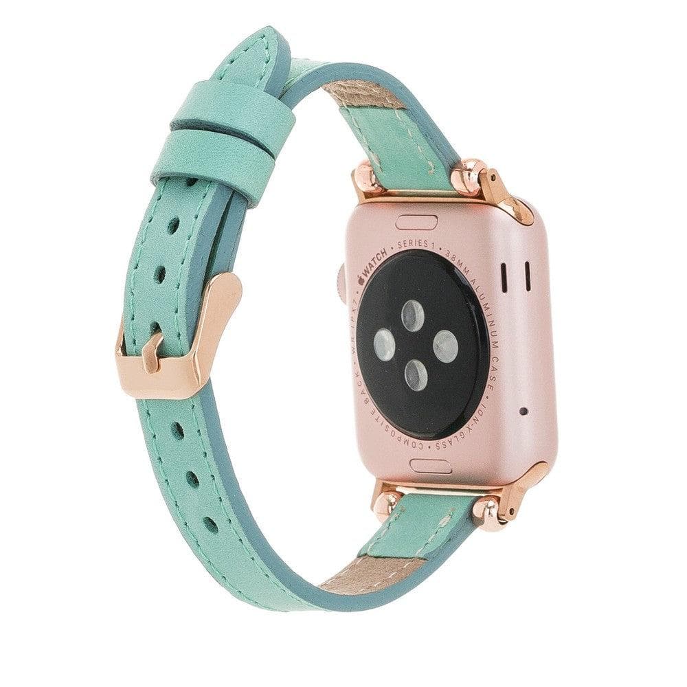Fitbit-Armbänder aus Leder – Ferro Rose Trok-Stil