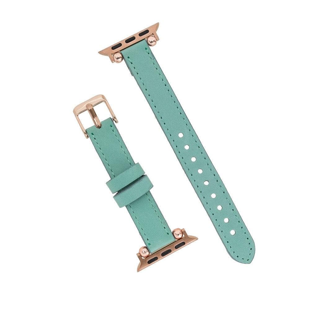 Fitbit-Armbänder aus Leder – Ferro Rose Trok-Stil