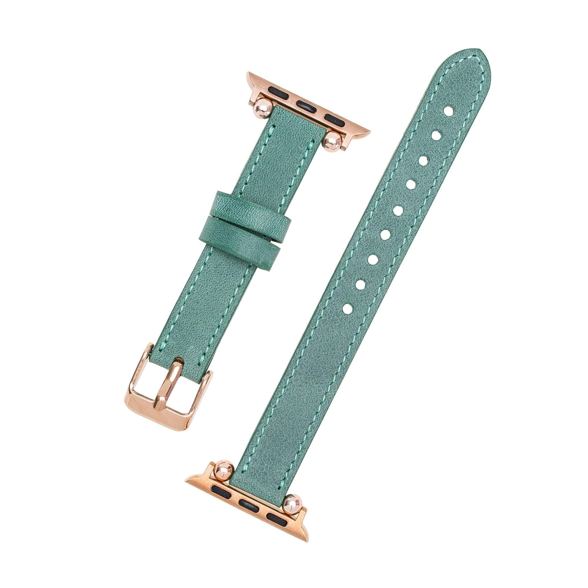 Fitbit-Armbänder aus Leder – Ferro Rose Trok-Stil