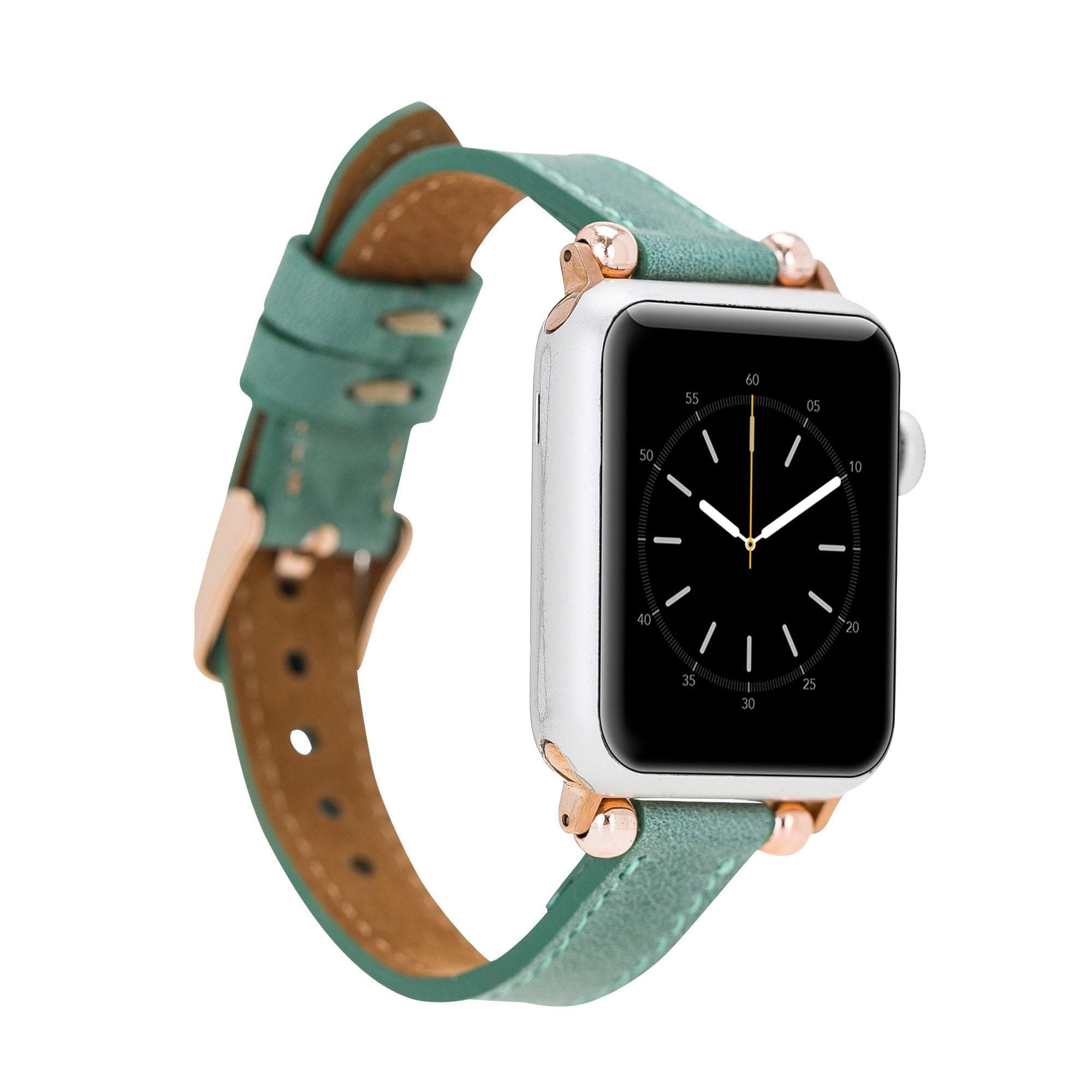 Fitbit-Armbänder aus Leder – Ferro Rose Trok-Stil