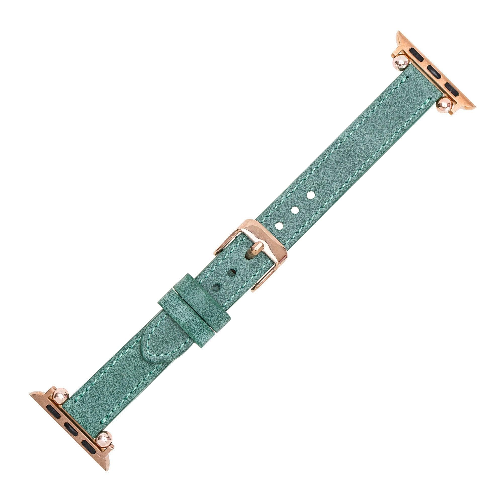 Fitbit-Armbänder aus Leder – Ferro Rose Trok-Stil