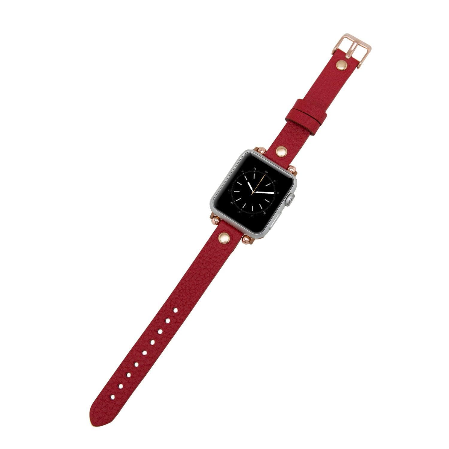 Fitbit-Armbänder aus Leder – Ferro Rose Trok-Stil