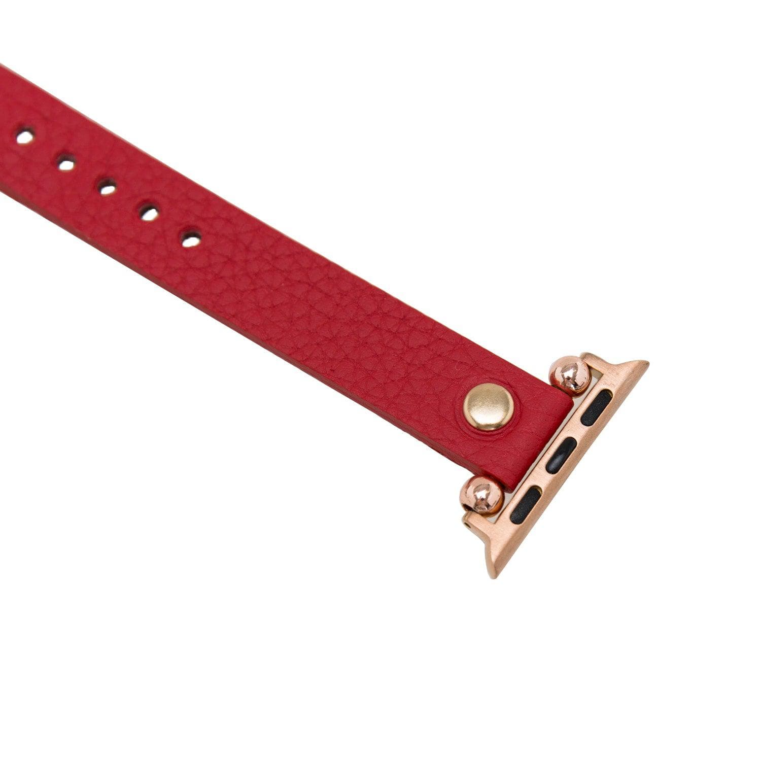 Fitbit-Armbänder aus Leder – Ferro Rose Trok-Stil