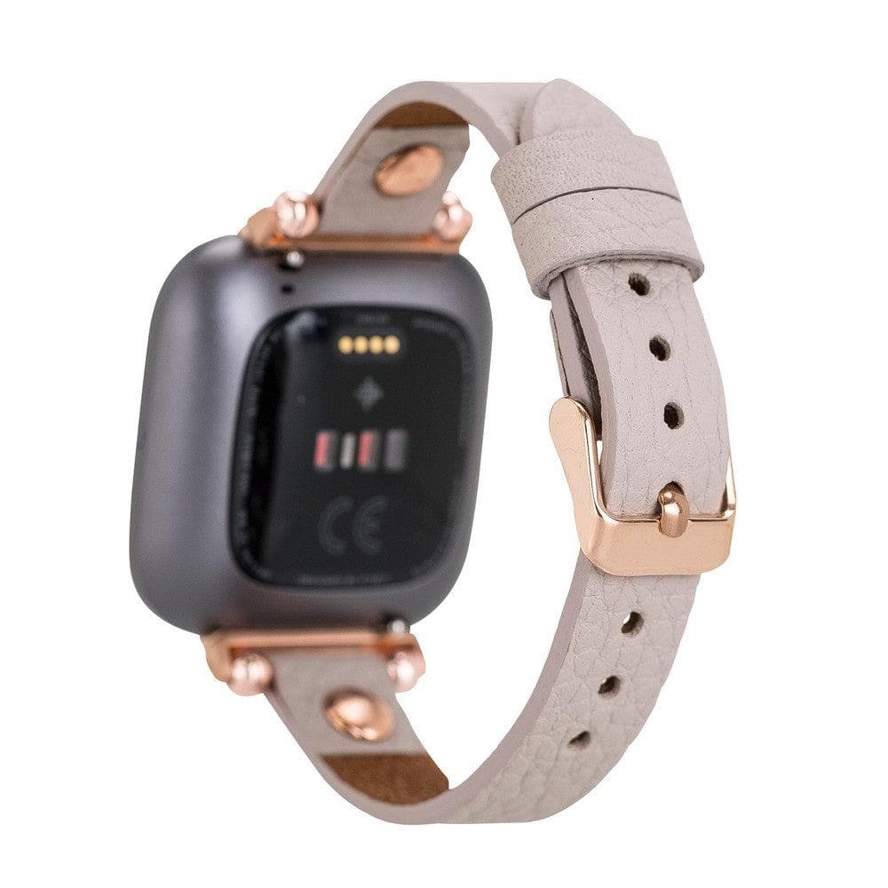 Fitbit-Armbänder aus Leder – Ferro Rose Trok-Stil