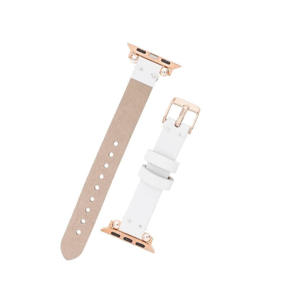 Fitbit-Armbänder aus Leder – Ferro Rose Trok-Stil