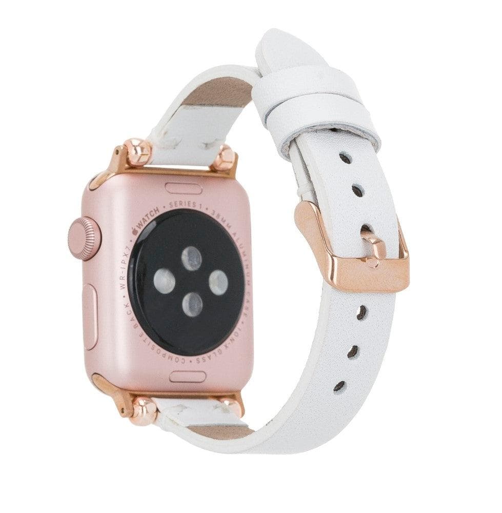 Fitbit-Armbänder aus Leder – Ferro Rose Trok-Stil