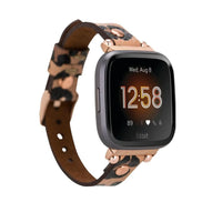 Fitbit-Armbänder aus Leder – Ferro Rose Trok-Stil