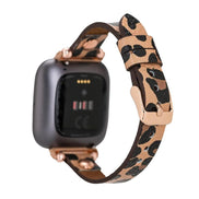 Fitbit-Armbänder aus Leder – Ferro Rose Trok-Stil