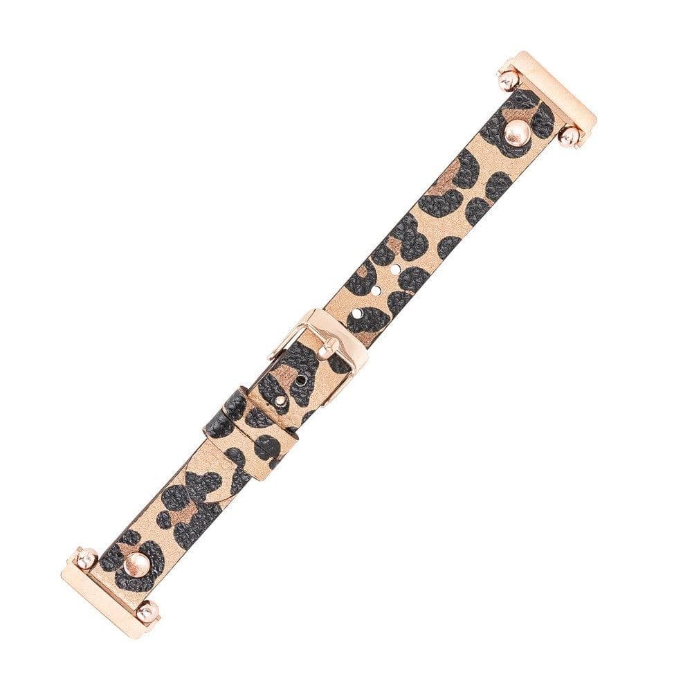Fitbit-Armbänder aus Leder – Ferro Rose Trok-Stil