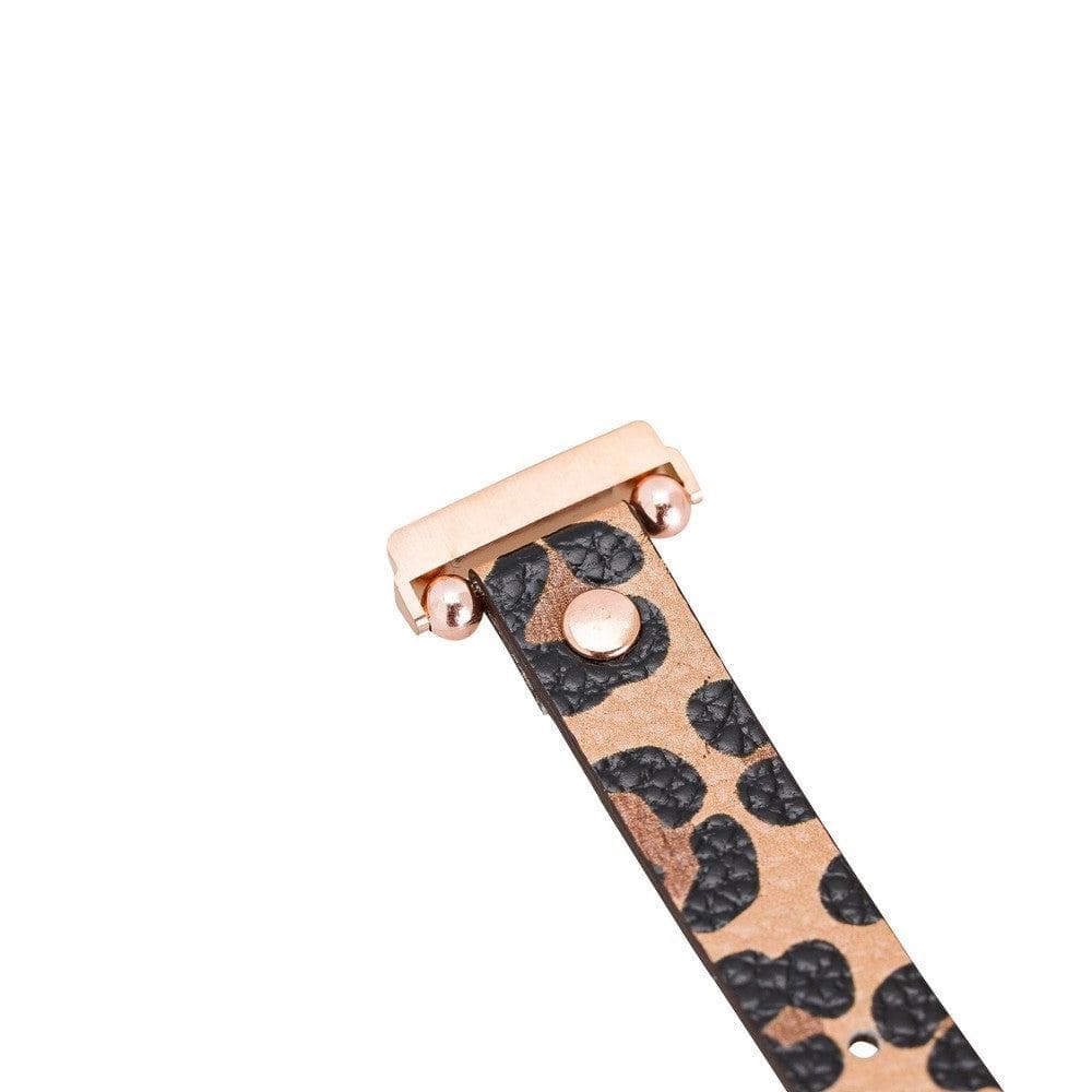 Fitbit-Armbänder aus Leder – Ferro Rose Trok-Stil