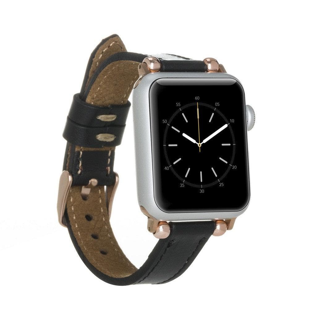 Fitbit-Armbänder aus Leder – Ferro Rose Trok-Stil