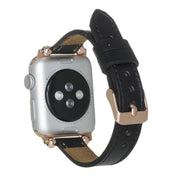 Fitbit-Armbänder aus Leder – Ferro Rose Trok-Stil