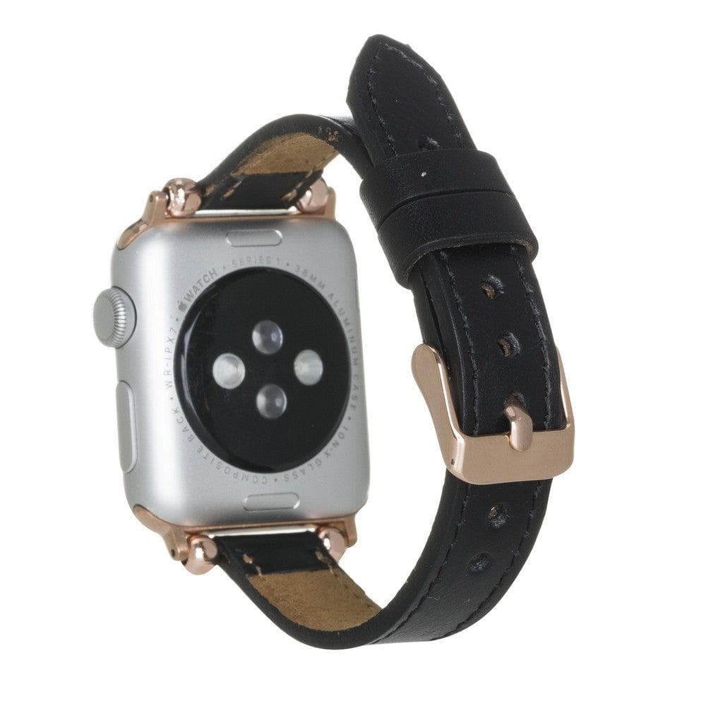 Fitbit-Armbänder aus Leder – Ferro Rose Trok-Stil