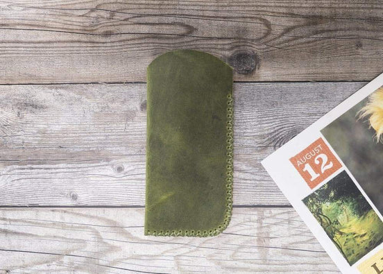 Brillenetui aus echtem Leder