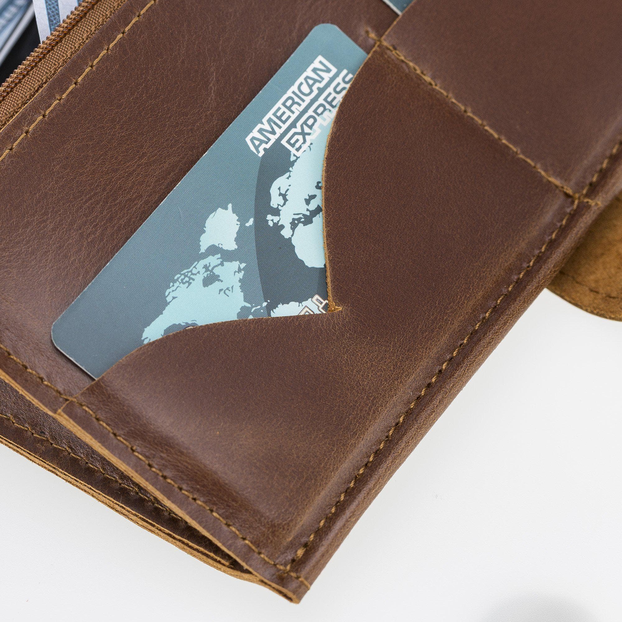 Koala Universal-Geldbörse aus echtem Leder