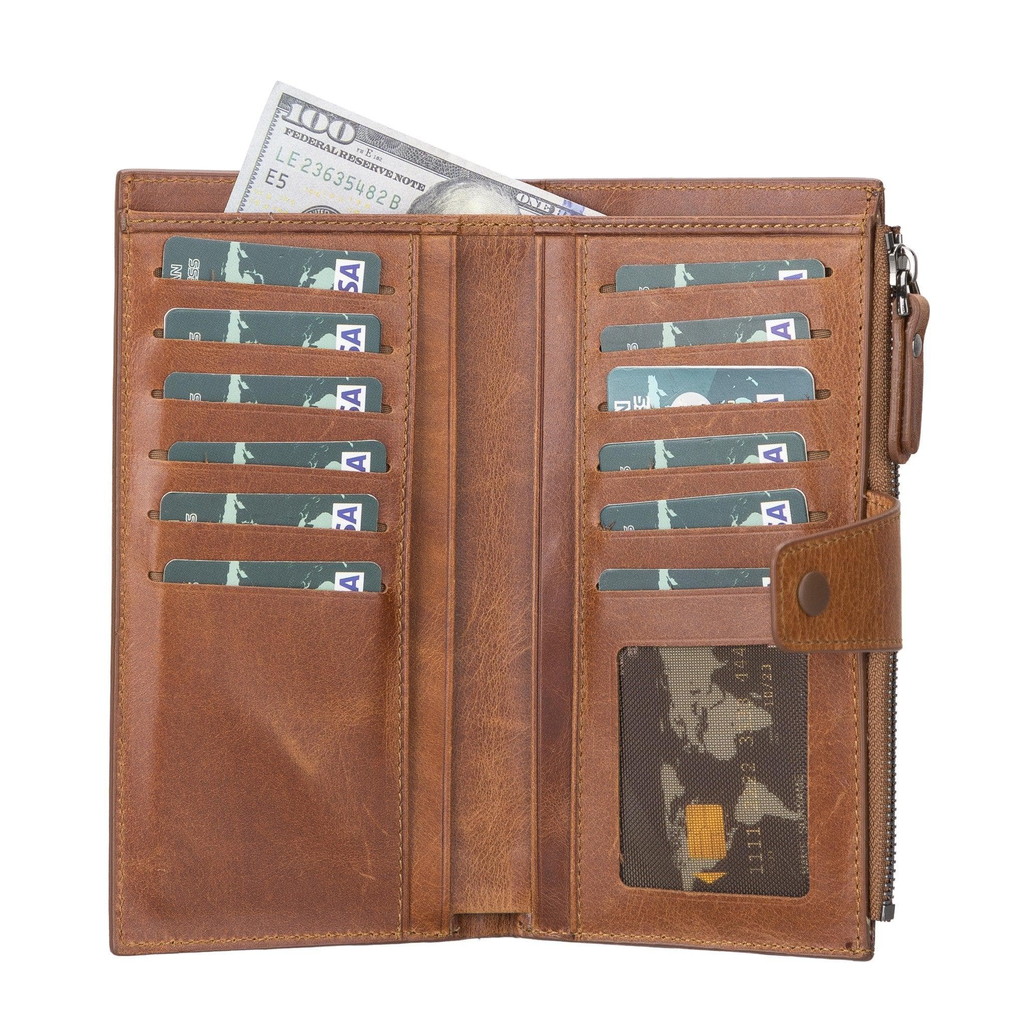 Lozan Geldbörse aus echtem Leder