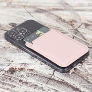 Maggy NE Magnetischer Kartenhalter aus echtem Leder