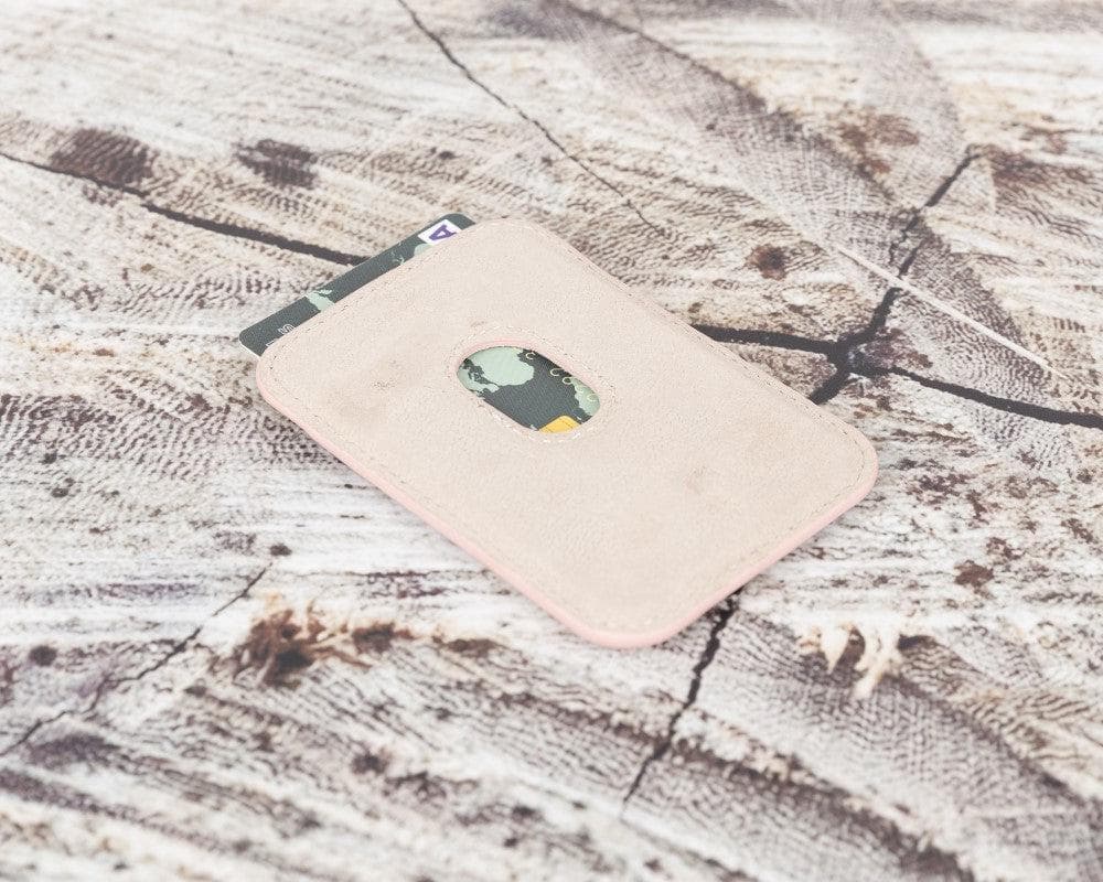 Maggy NE Magnetischer Kartenhalter aus echtem Leder