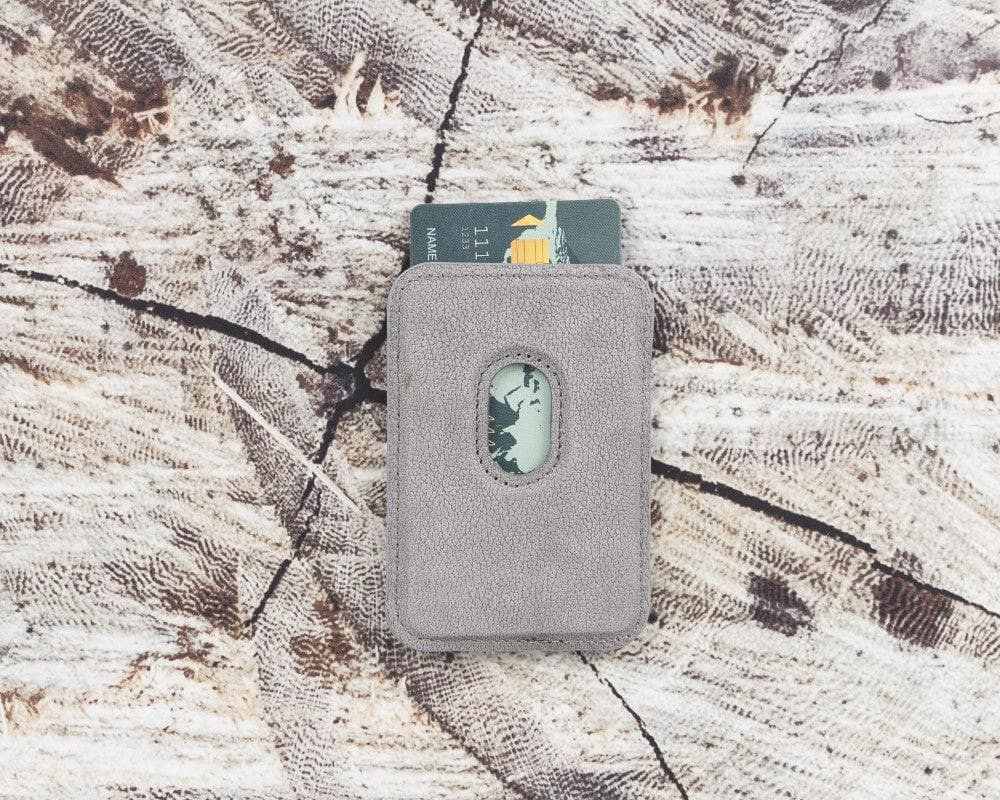 Maggy NE Magnetischer Kartenhalter aus echtem Leder