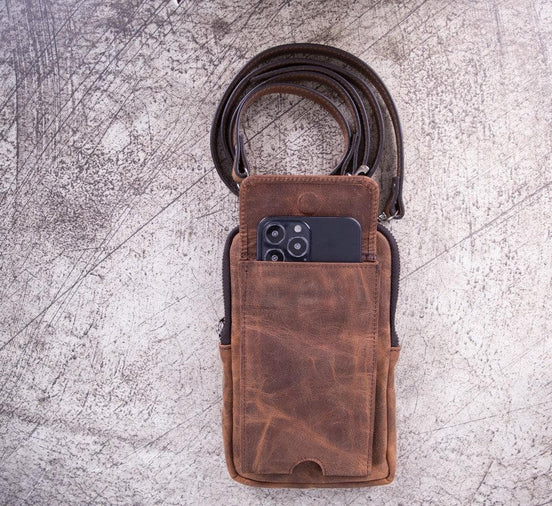 Nino Umhängetasche aus echtem Leder