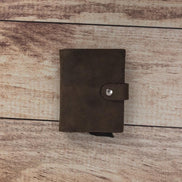 Palermo Kartenetui aus echtem Leder mit Reißverschluss