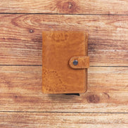 Palermo Kartenetui aus echtem Leder mit Reißverschluss