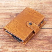 Palermo Kartenetui aus echtem Leder mit Reißverschluss