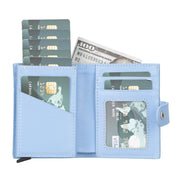 Palertag Zip Kartenhalter aus echtem Leder