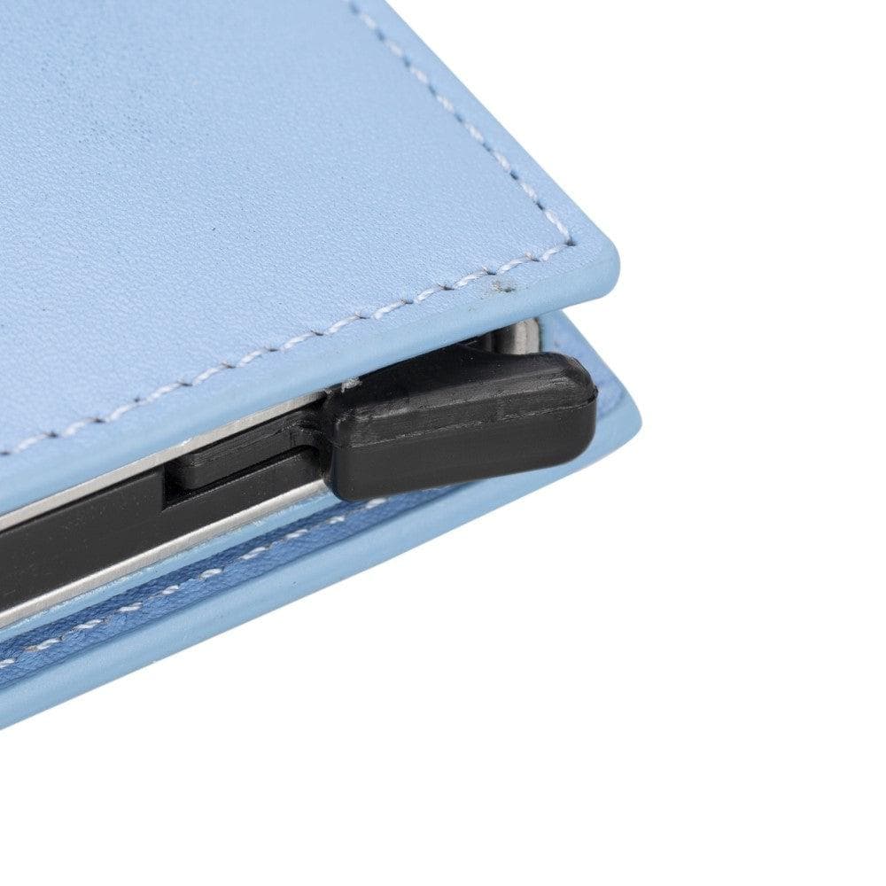 Palertag Zip Mechanical Genuine Leather Card Holder