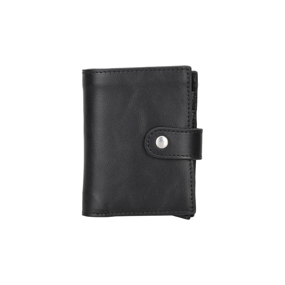 Palertag Zip Mechanical Genuine Leather Card Holder