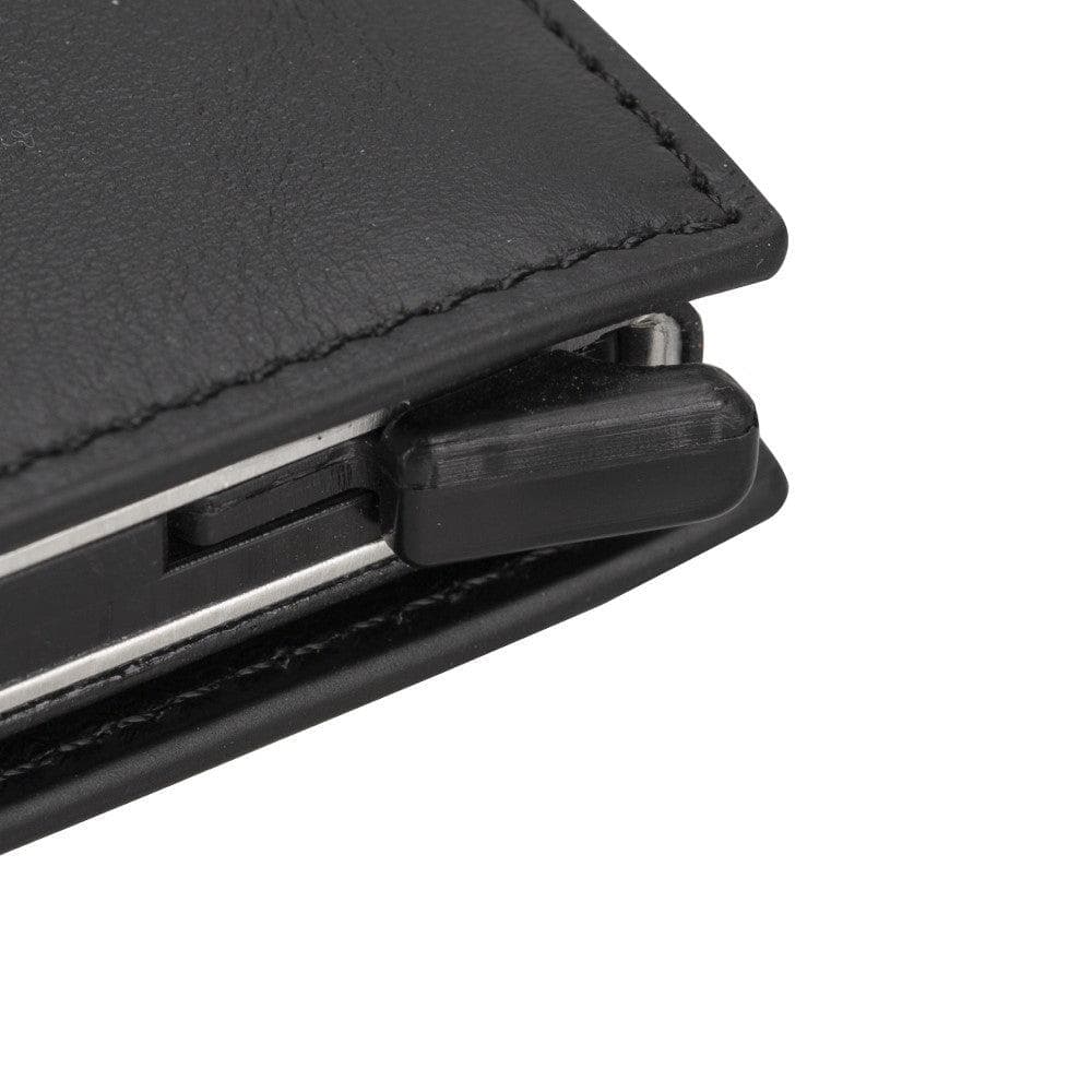 Palertag Zip Mechanical Genuine Leather Card Holder