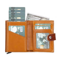 Palertag Zip Mechanical Genuine Leather Card Holder