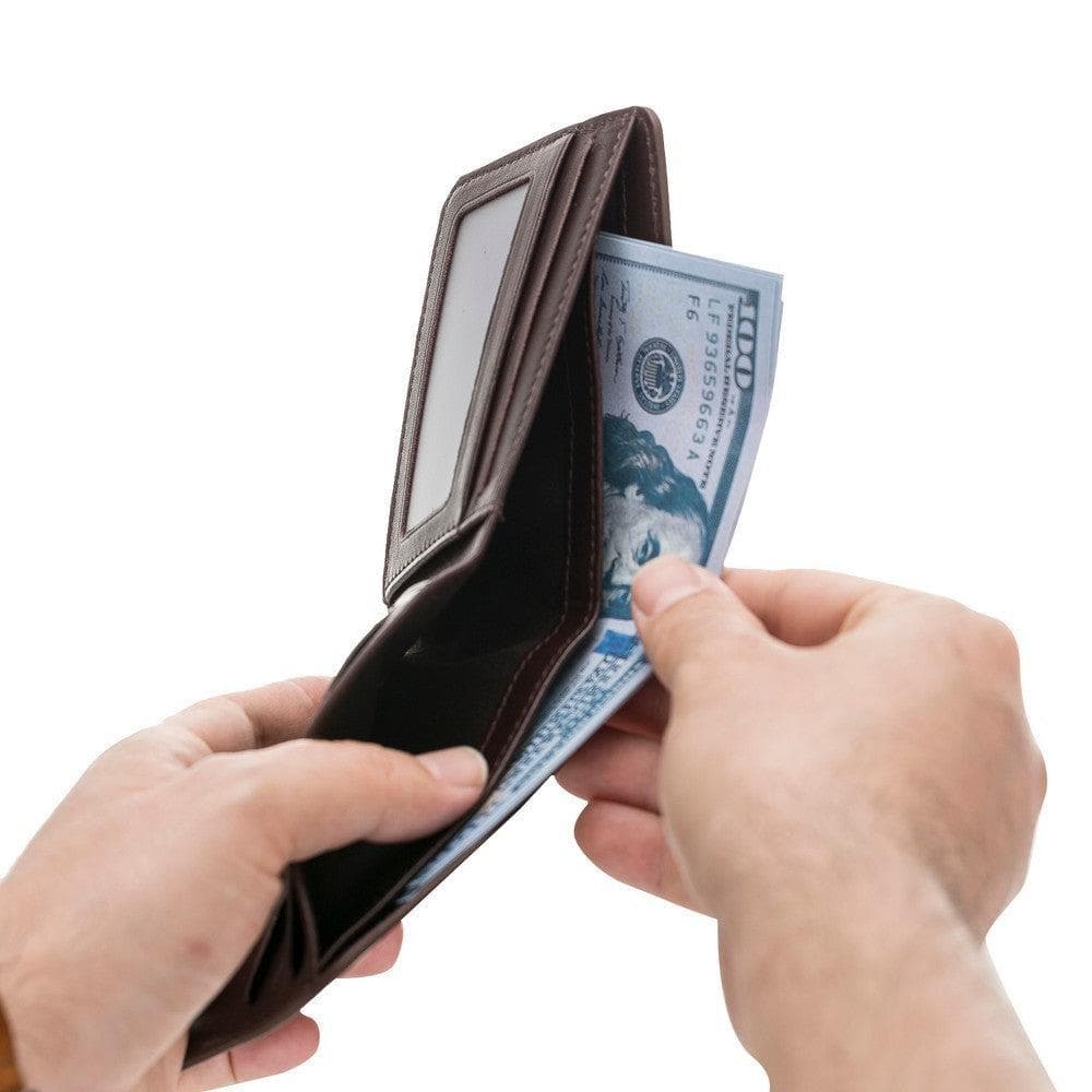 Pier Echtleder-Geldbörse für Herren