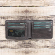 Pier Echtleder-Geldbörse für Herren