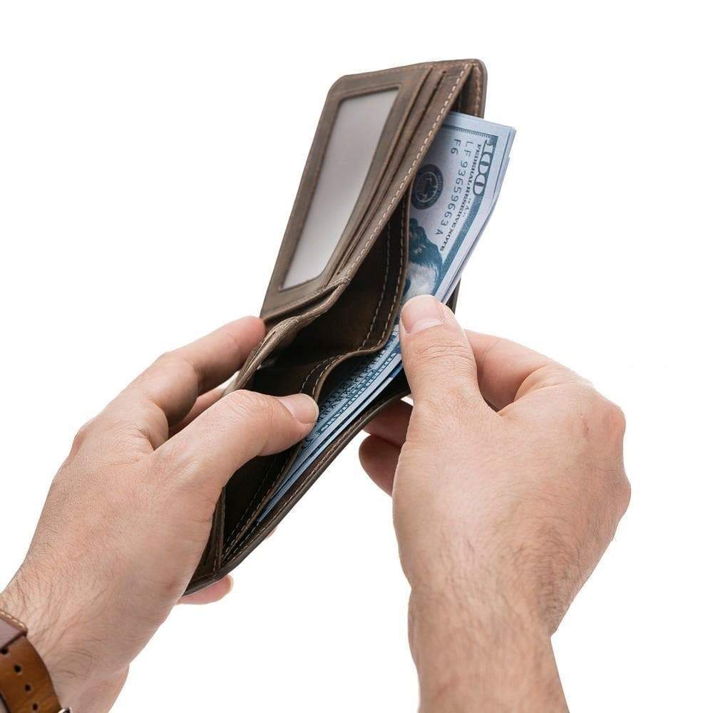 Pier Echtleder-Geldbörse für Herren