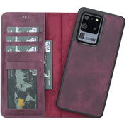 Abnehmbare Lederhülle für Samsung Galaxy S20 Serie / MW