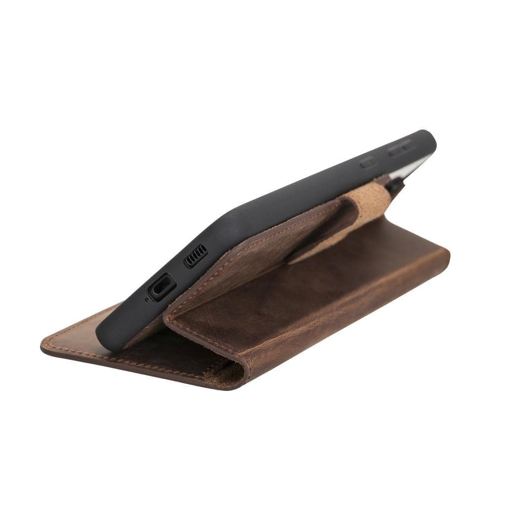 Abnehmbare Lederhülle für Samsung Galaxy S21 Serie / MW