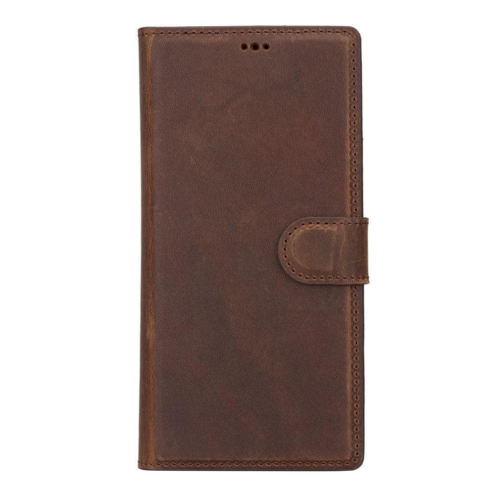 Samsung S23 Serie Abnehmbare Magic Wallet-Hülle aus Leder