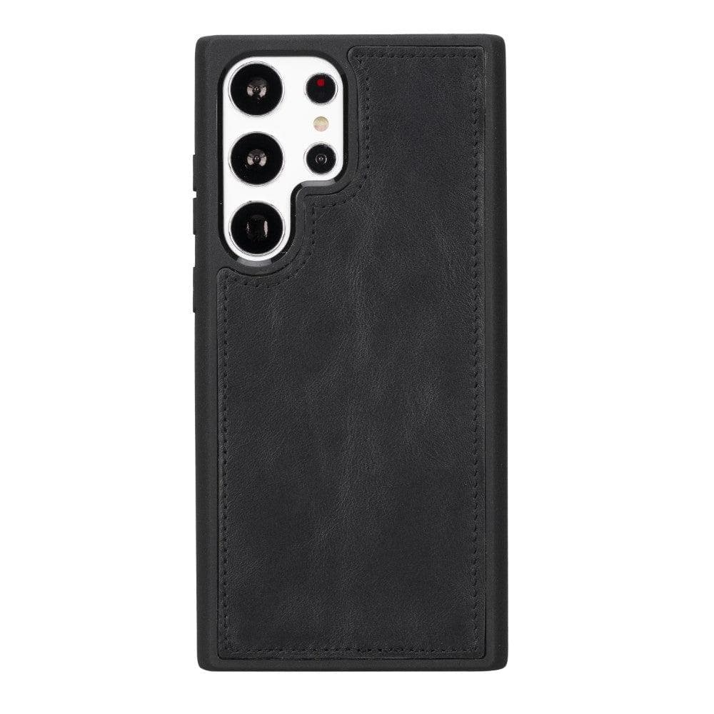 Samsung S23 Serie Abnehmbare Magic Wallet-Hülle aus Leder