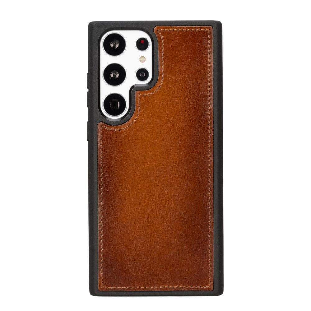 Samsung S23 Serie Abnehmbare Magic Wallet-Hülle aus Leder