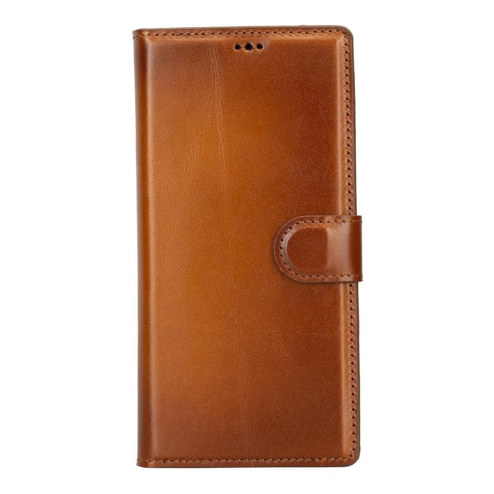 Samsung S23 Serie Abnehmbare Magic Wallet-Hülle aus Leder
