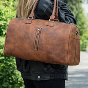 Dolly Leather Weekend Duffle Bag
