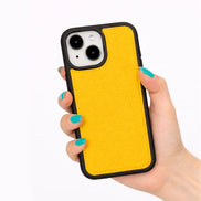 Flex Cover Leder iPhone 15 Hülle