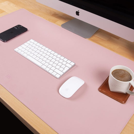 Customizable Genuine Leather Desk Mat