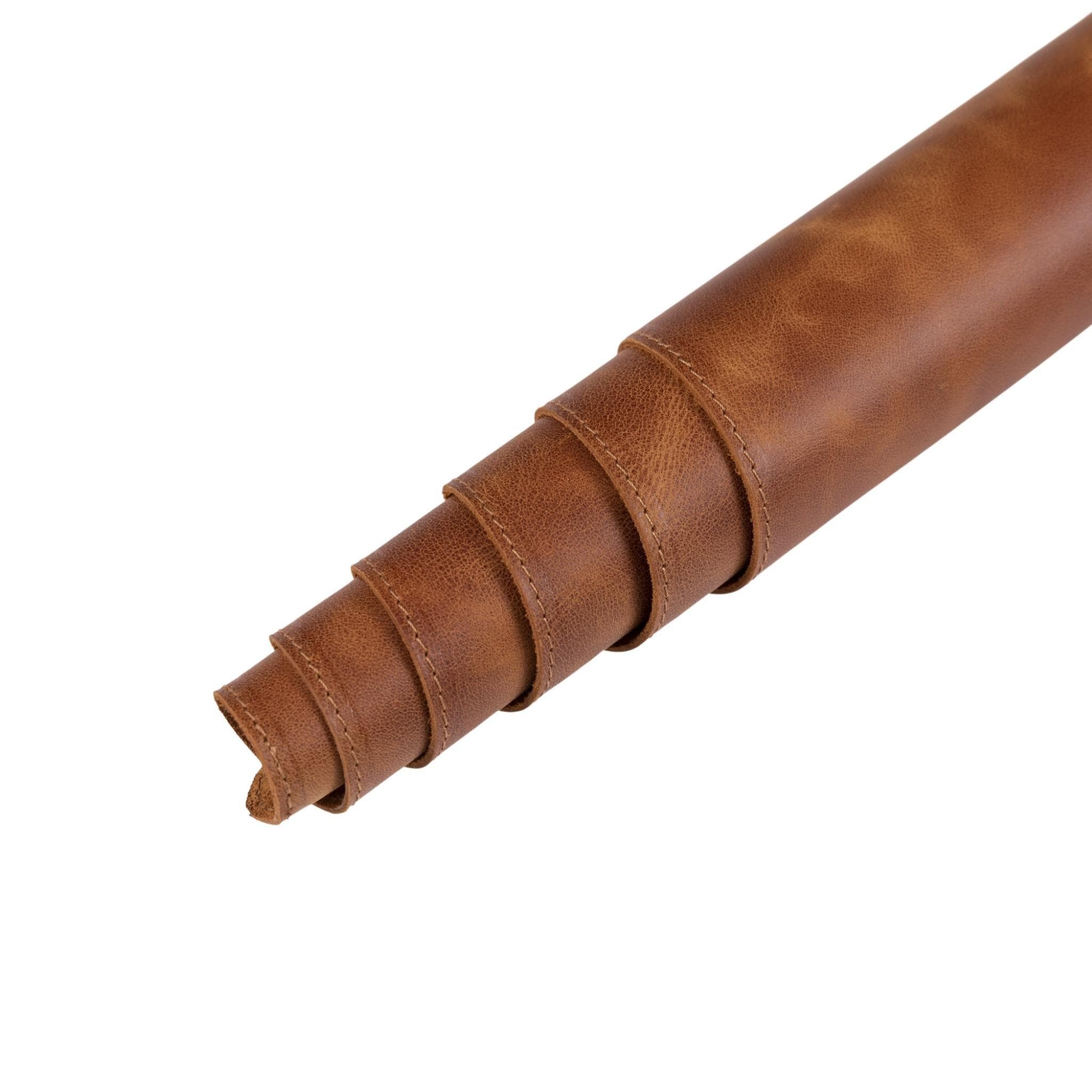 Anpassbare Schreibtischunterlage aus echtem Leder