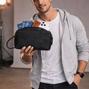 Herrenhandtasche aus Carrera Montelaro Leder